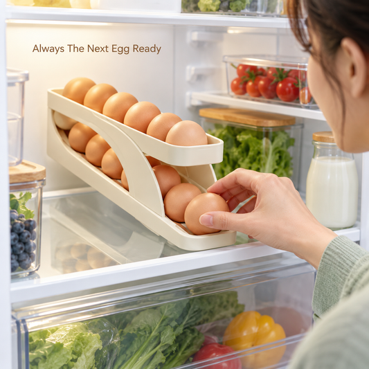 Automatic Rolling Egg Dispenser – Double Layer