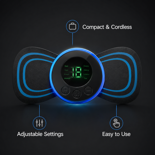 Portable EMS Mini Massager – Muscle Pain Relief