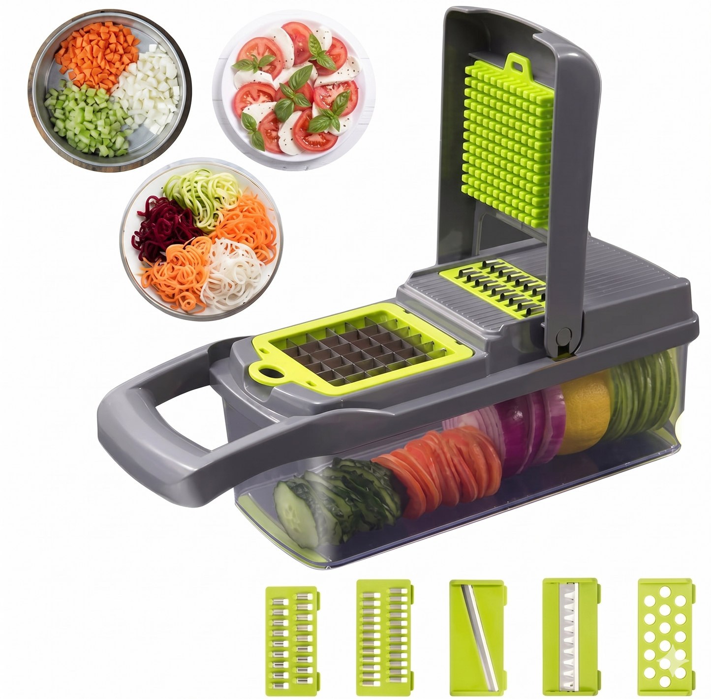 16-in-1 Vegetable Chopper with Container