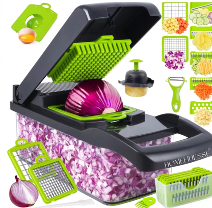 16-in-1 Vegetable Chopper with Container