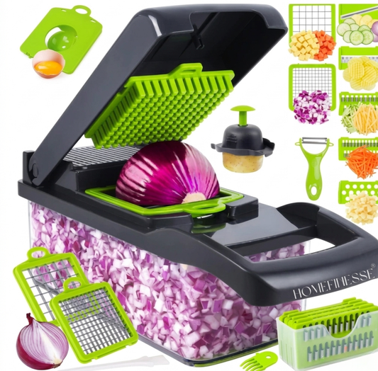 16-in-1 Vegetable Chopper with Container