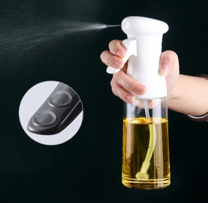 200ml Oil Spray Bottle – 2-in-1 Sprayer & Dispenser