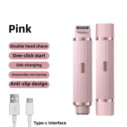 2-in-1 Women's Electric Shaver – Body & Face