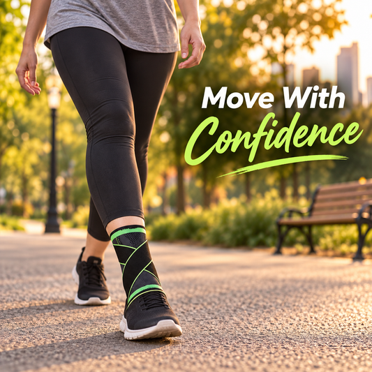 Adjustable Ankle Support Brace – Compression Wrap
