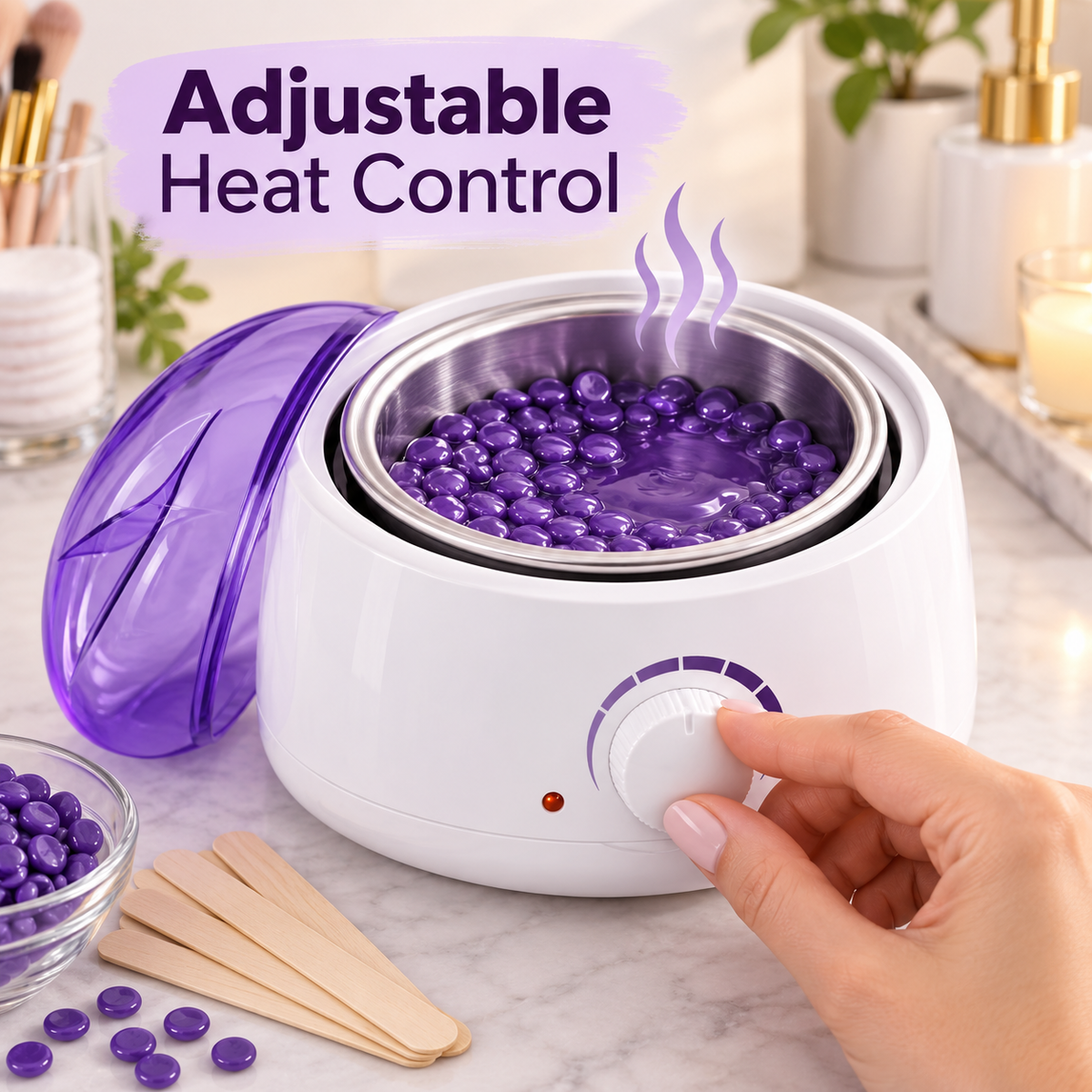 Pro Wax 100 Wax Heater – With Beans, Sticks & Spatula