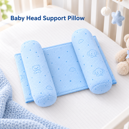 Baby Head Shaping Pillow – Anti Flat Head, Memory Foam