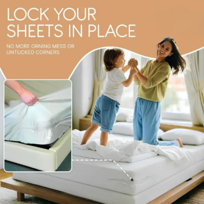 Bed Sheet Holder Straps – Corner Clips, Pack of 4
