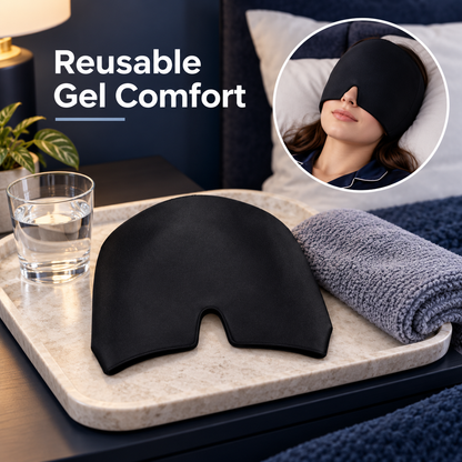 Hot & Cold Gel Migraine Relief Cap – Ice Head Wrap
