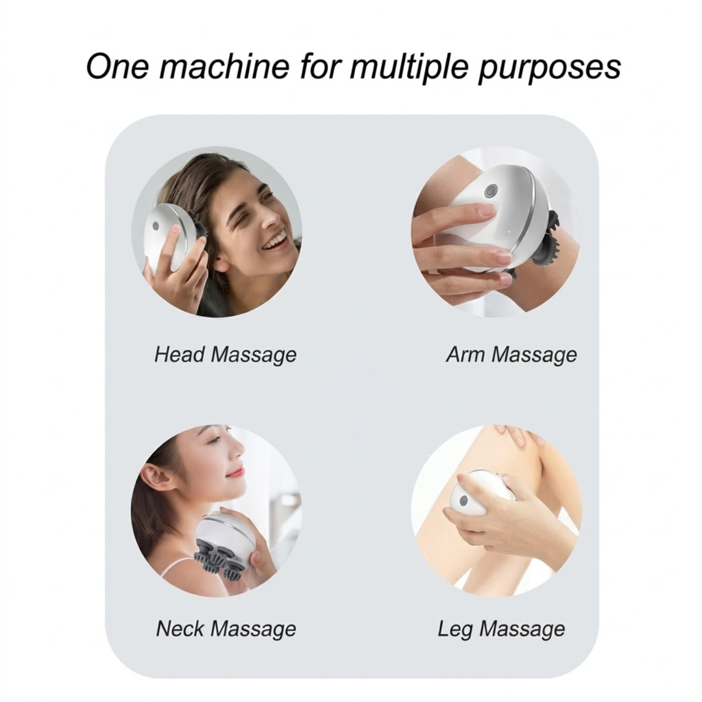 Electric Scalp Massager – Hair Growth, Rechargeable