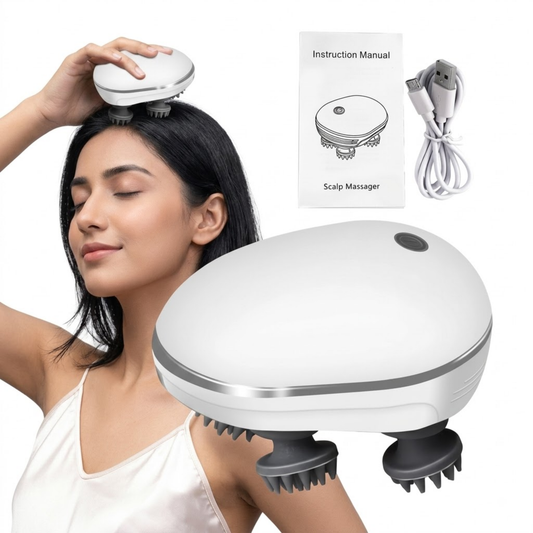 Electric Scalp Massager – Hair Growth, Rechargeable