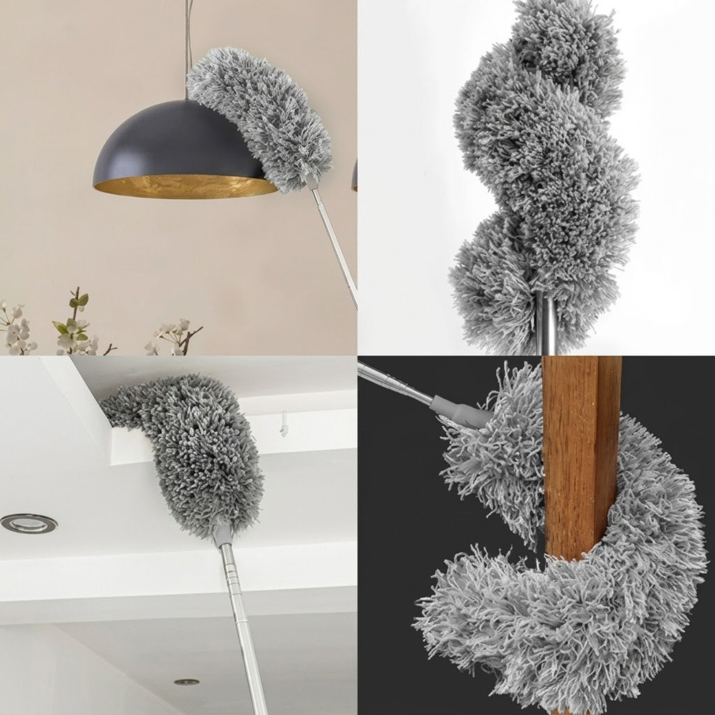 Extendable Microfiber Duster – Telescopic Pole