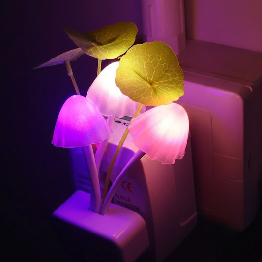 Plants Night Sensor Light – Flower Mushroom Lamp