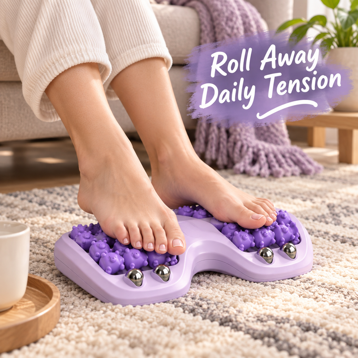 Portable Foot Massage Roller – Trigger Point Tool