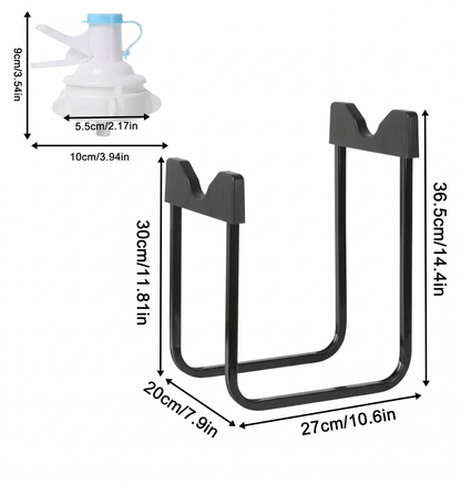 19L Bottle Metal Stand – Heavy Duty, Anti-Tip