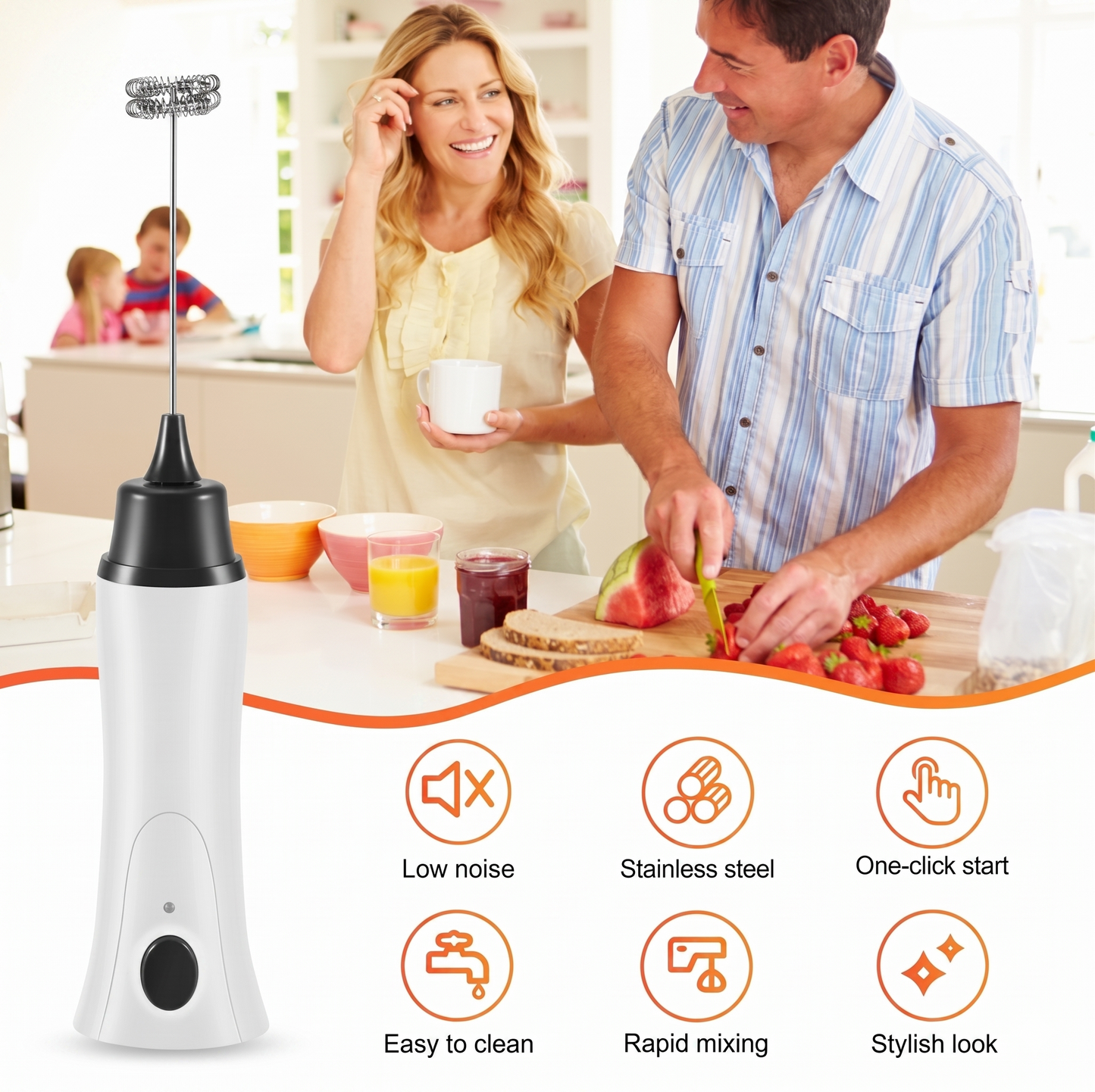 Large Coffee Beater – Professional Electric Beater