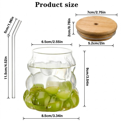 Heat Resistant Glass Coffee Mug – Breakfast Cup