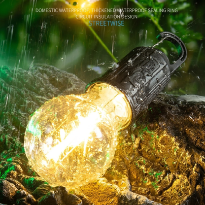 LED Camping Bulb Light – Rechargeable Hanging Lantern