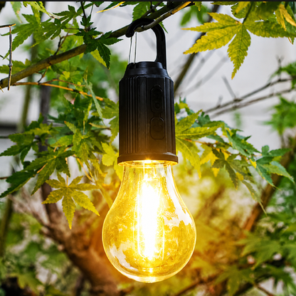 LED Camping Bulb Light – Rechargeable Hanging Lantern