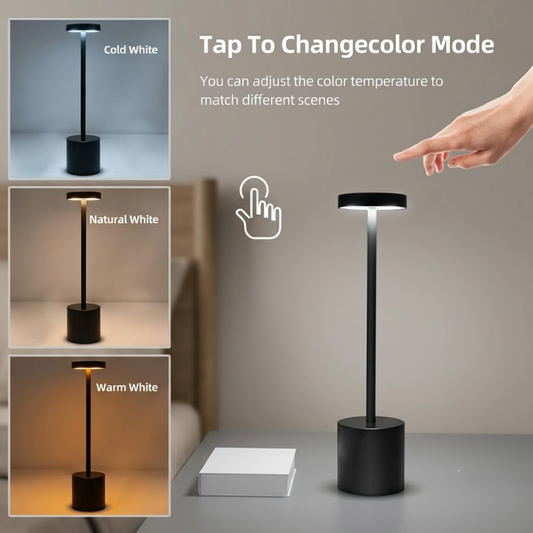 Luxury Metal Table Lamp – Touch Control LED