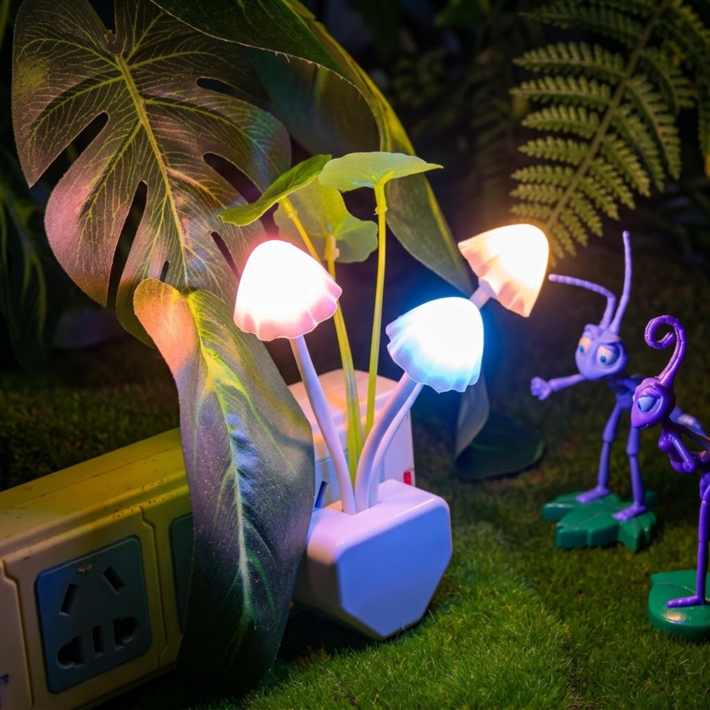 Plants Night Sensor Light – Flower Mushroom Lamp