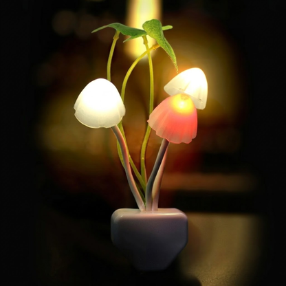 Plants Night Sensor Light – Flower Mushroom Lamp