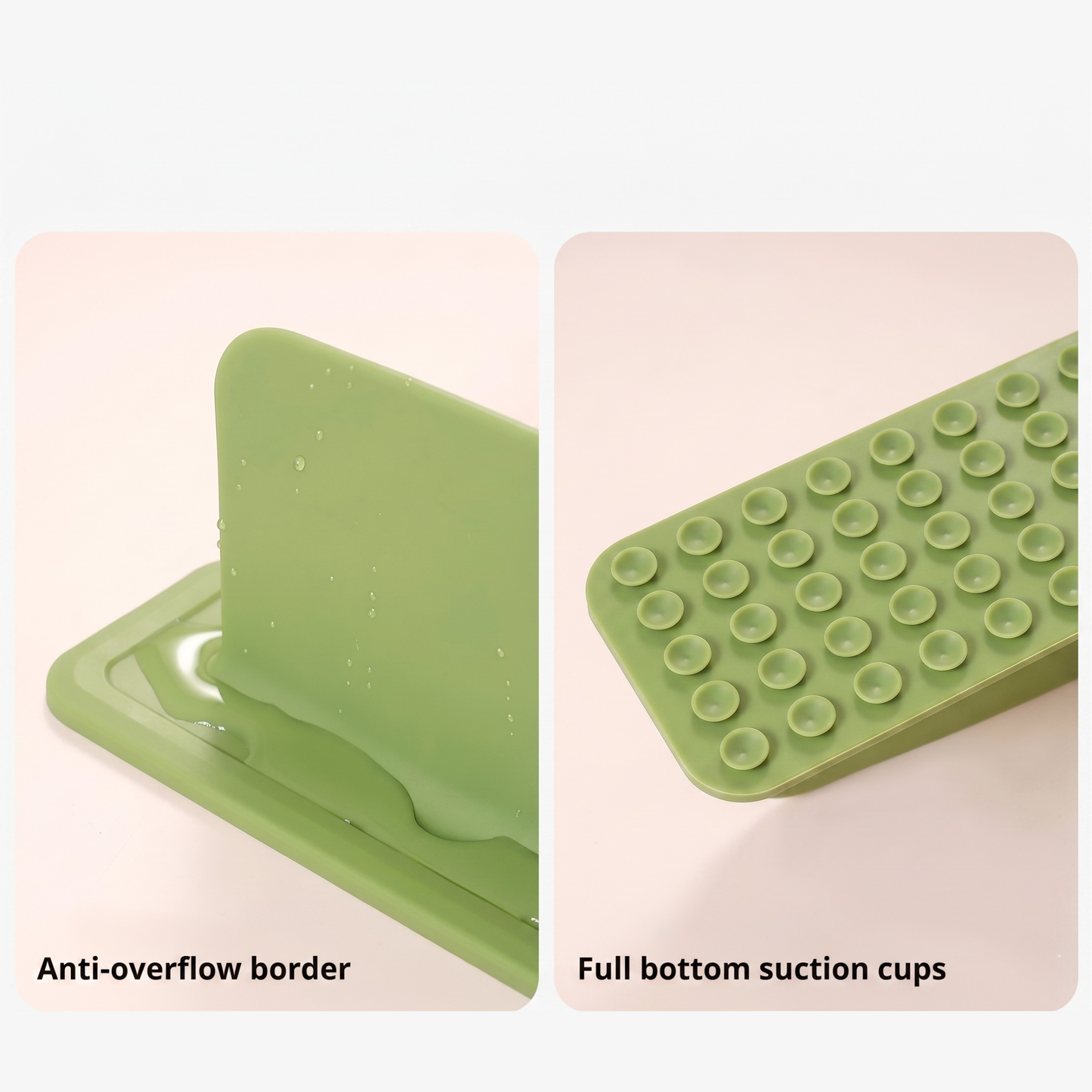 Silicone Sink Splash Guard – Self-Draining Faucet Mat