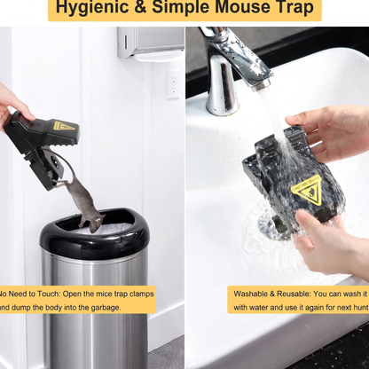 Big Rat Trap – Reusable, Washable, Strong Spring