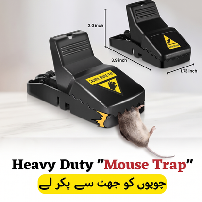 Big Rat Trap – Reusable, Washable, Strong Spring