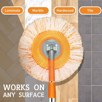 Rotatable Dust Cleaning Mop – 360° Extendable