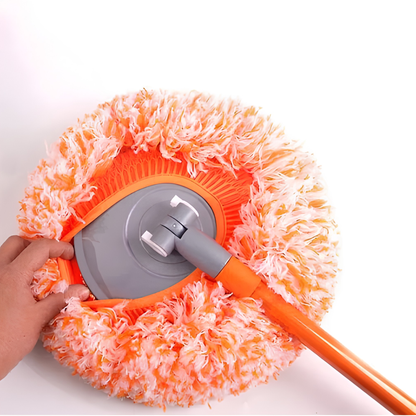 Rotatable Dust Cleaning Mop – 360° Extendable