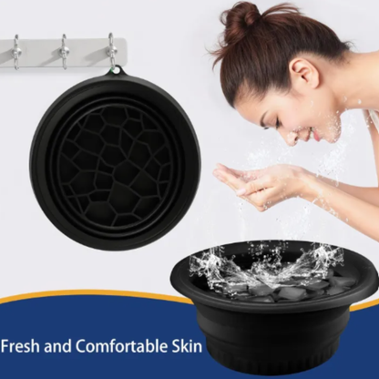 Silicone Ice Facial Bowl – Foldable, Cold Therapy