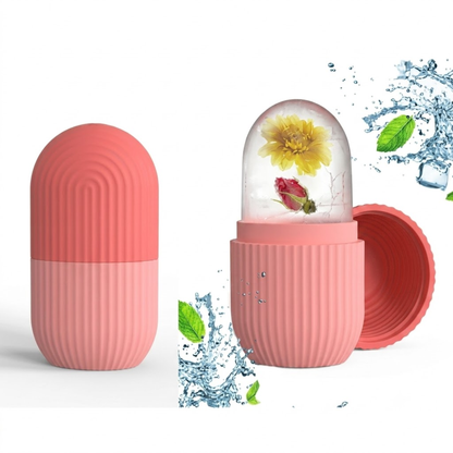 Silicone Ice Roller – Reusable Facial Cold Therapy