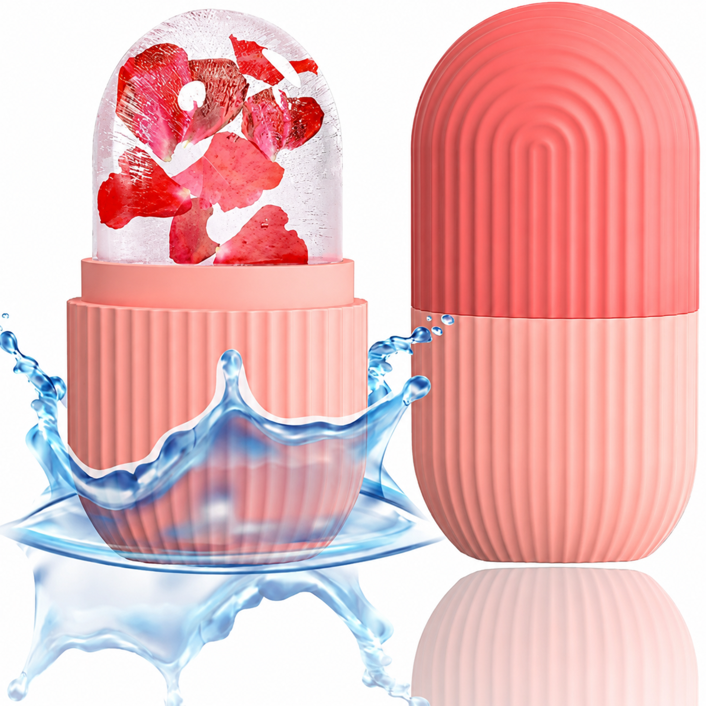 Silicone Ice Roller – Reusable Facial Cold Therapy