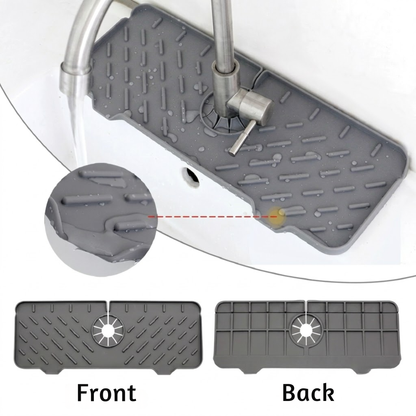 Faucet Absorbent Mat – Silicone Splash Guard