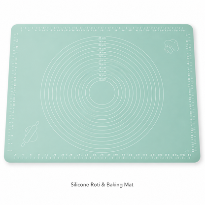 Silicone Roti Mat – Non-Stick Pastry & Dough Roller