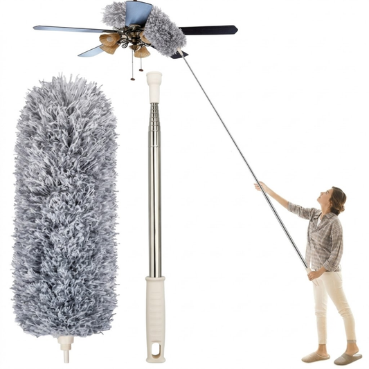 Extendable Microfiber Duster – Telescopic Pole