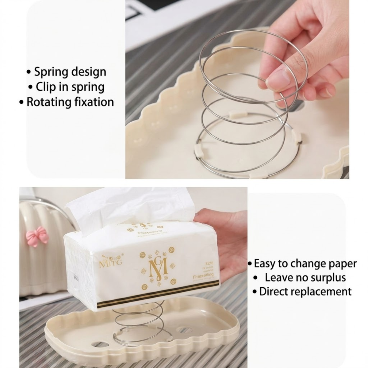 Premium Tissue Box Holder – Modern Home Accessory