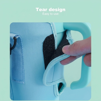 Tumbler Carrier Bag – With Phone Pocket, Strap