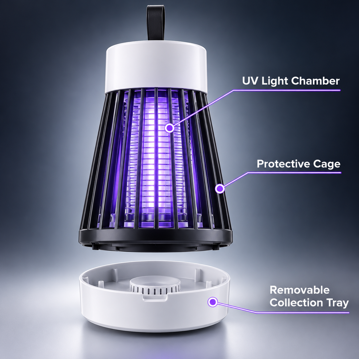 USB Mosquito Killer Lamp – Photocatalytic UV Trap