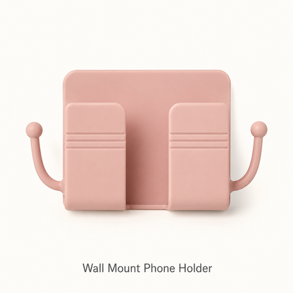 Wall Mount Phone Holder – Adhesive Charging Stand