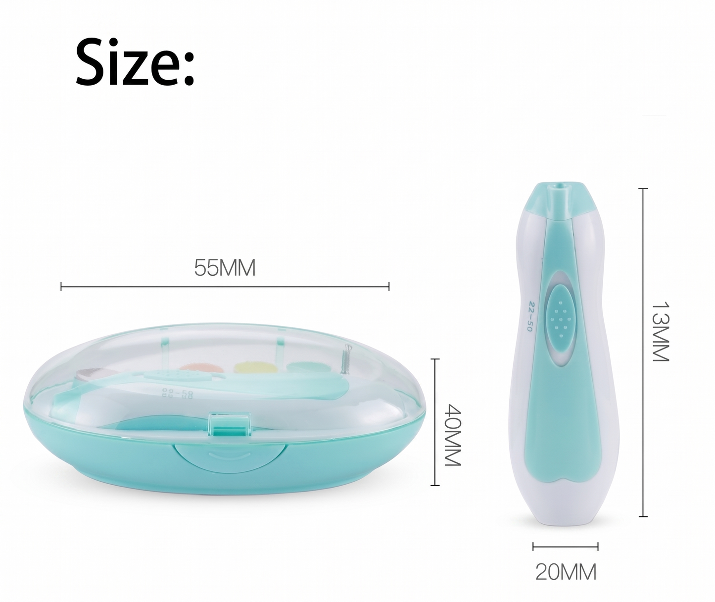 Baby Nail Clippers Electric – Safe Trimmer Kit