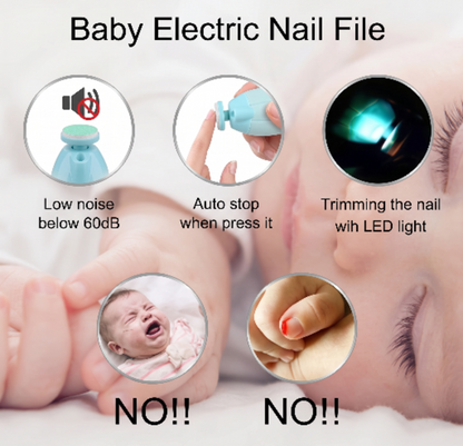 Baby Nail Clippers Electric – Safe Trimmer Kit