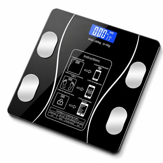 Smart Bluetooth Weight Scale – Digital, BMI