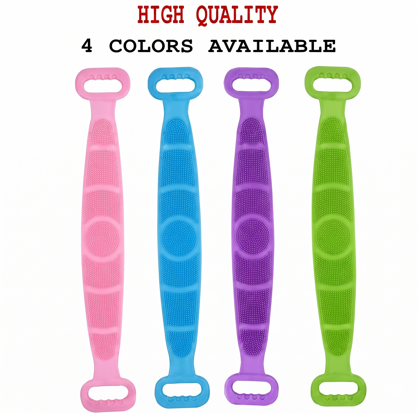 Body Scrub Brush – Long Handle Back Scrubber