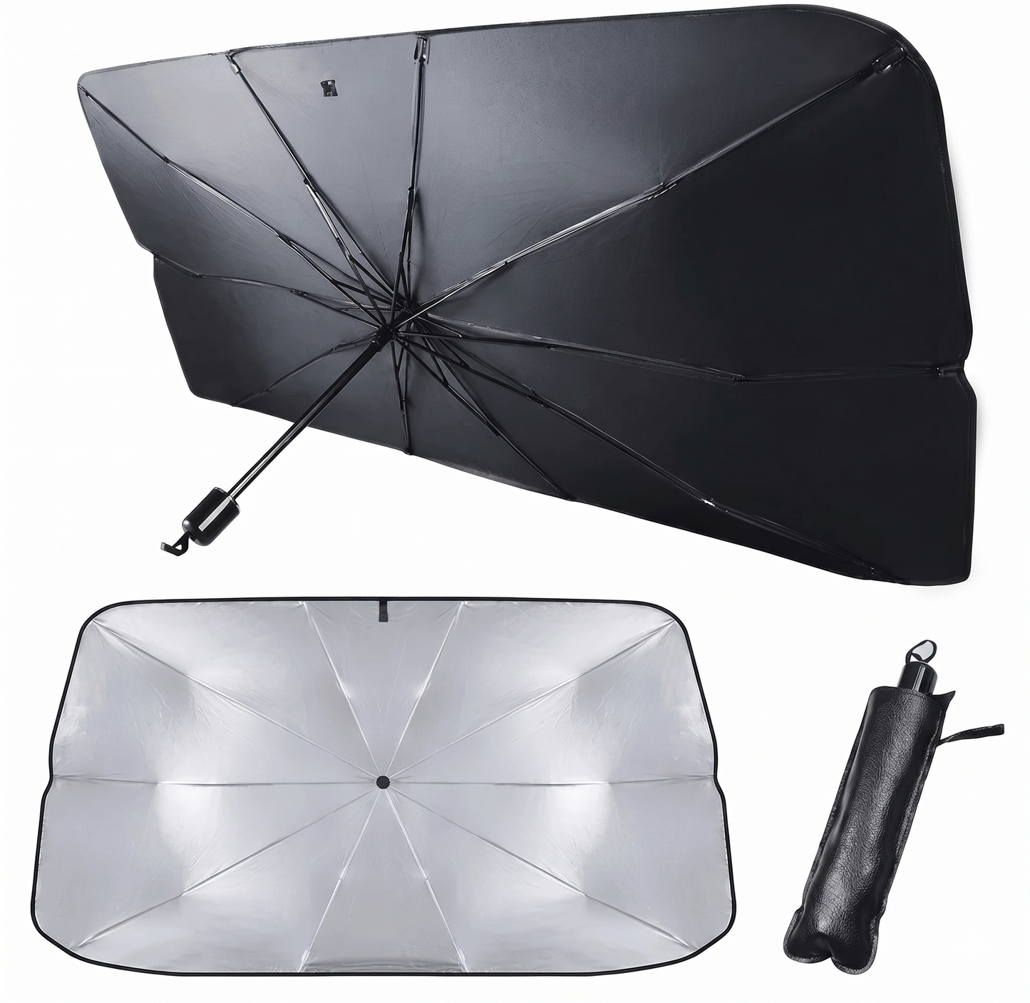 Car Windshield Sun Shade Umbrella – Foldable