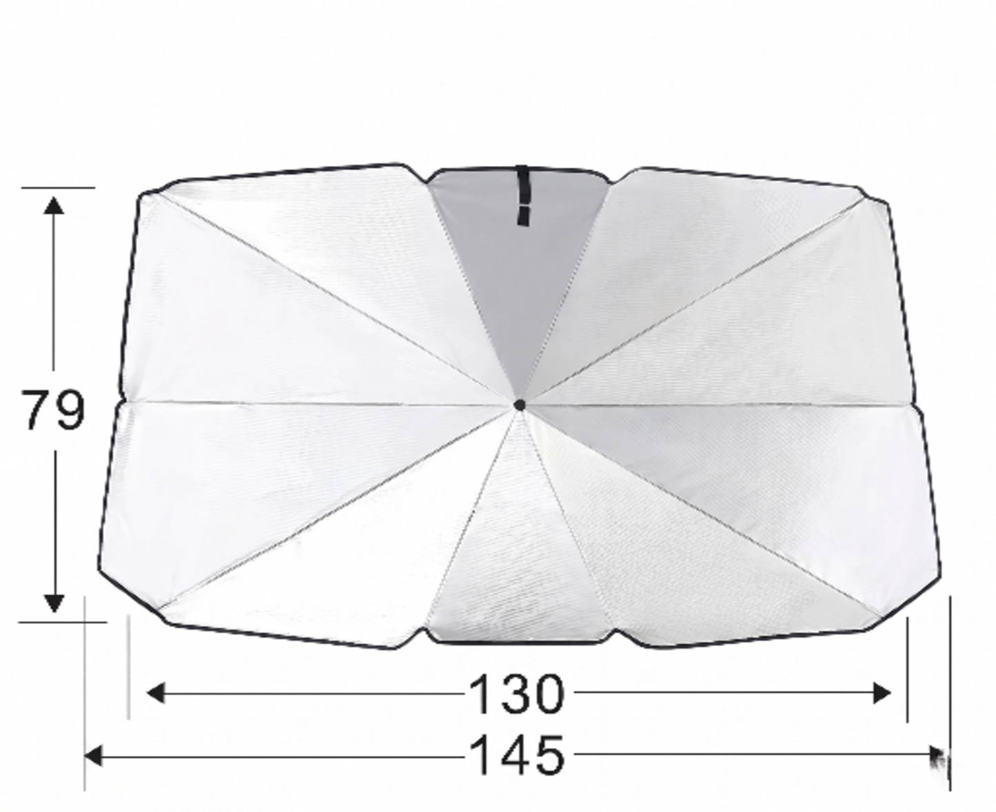 Car Windshield Sun Shade Umbrella – Foldable