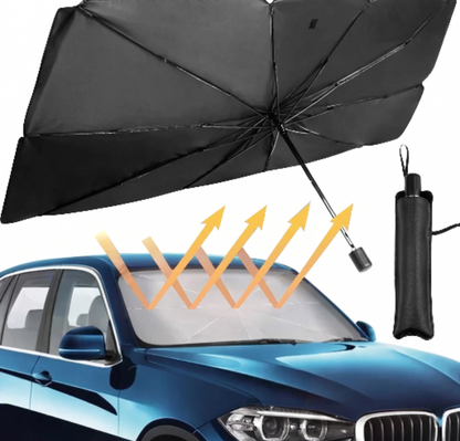 Car Windshield Sun Shade Umbrella – Foldable