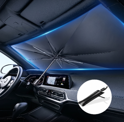 Car Windshield Sun Shade Umbrella – Foldable