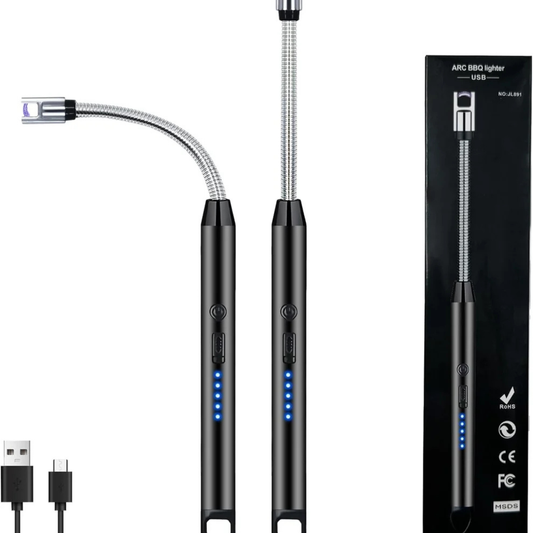 Electric Lighter – USB Rechargeable, Windproof