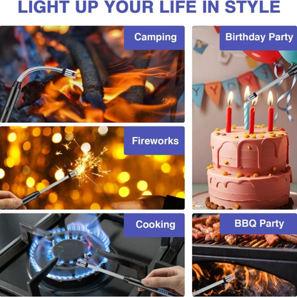 Electric Lighter – USB Rechargeable, Windproof
